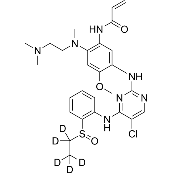 ALK/EGFR-IN-1-d5 2730429-93-1